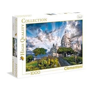 Clementoni (39383) - "Montmartre, Paris, France" - 1000 pezzi