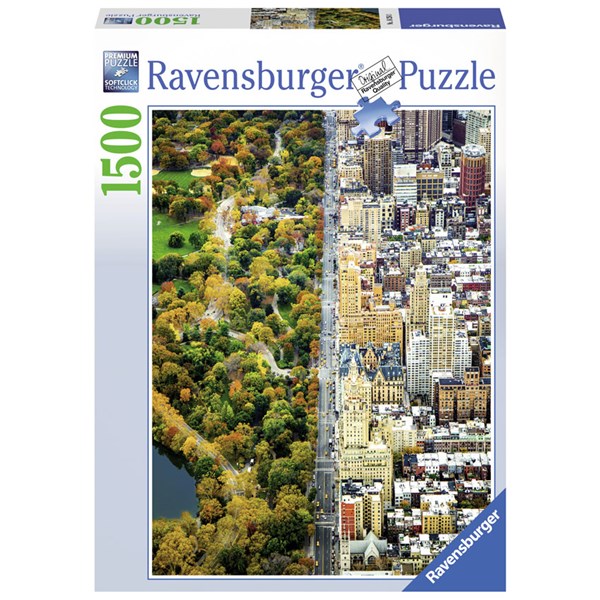 Ravensburger (16254) - "Divided Town" - 1500 pezzi