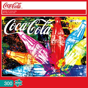 Buffalo Games (2474) - "Splash of Coca-Cola (Coca-Cola)" - 300 pezzi