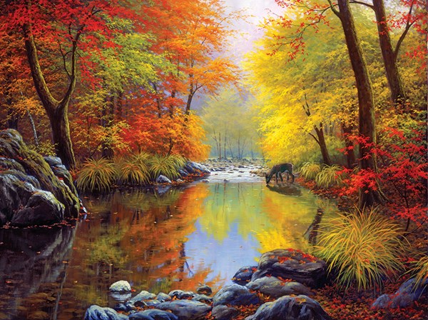 SunsOut (48535) - Charles White: "Autumn Sanctuary" - 1000 pezzi