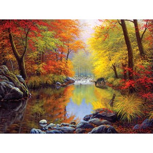 SunsOut (48535) - Charles White: "Autumn Sanctuary" - 1000 pezzi