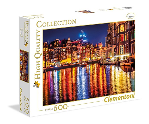 Clementoni (35037) - "Amsterdam" - 500 pezzi