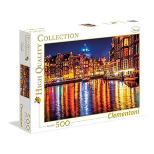 Clementoni (35037) - "Amsterdam" - 500 pezzi