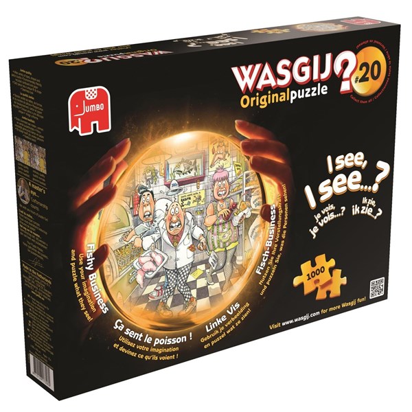 Jumbo (17306) - Graham Thompson: "Wasgij Original #20: Fishy Business!" - 1000 pezzi
