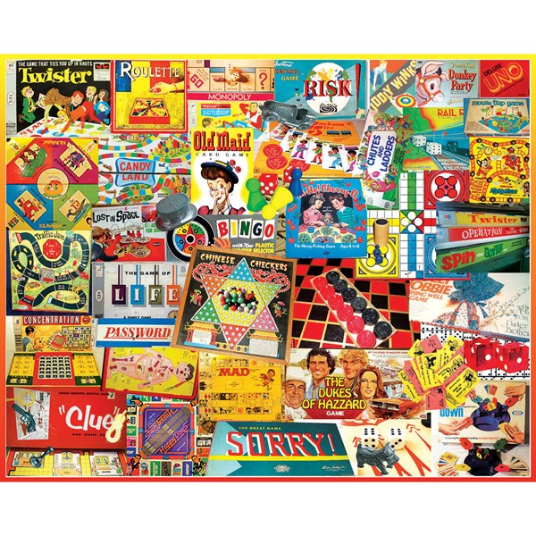 White Mountain (924PZ) - Lois B. Sutton: "Games We Played" - 1000 pezzi