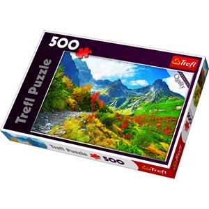 Trefl (371901) - Jan Wlodarczyk: "Autumn Tatras, Poland" - 500 pezzi