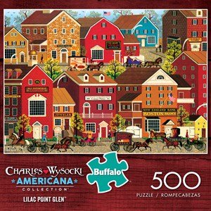 Buffalo Games (3715) - Charles Wysocki: "Lilac Point Glen" - 500 pezzi