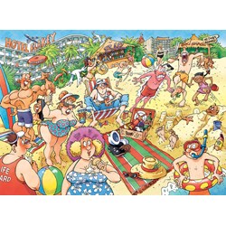 Jumbo (19128) - "Wasgij Original #24, A Very Merry Holiday" - 1000 pezzi