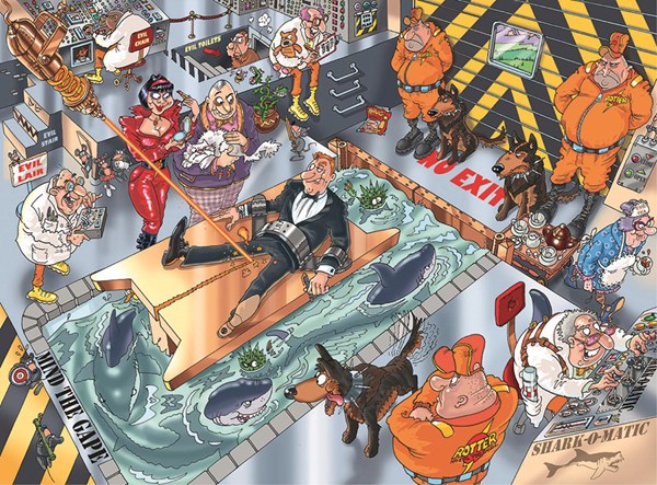 Jumbo (19143) - James Alexander: "Wasgij Mystery 13: A Purrrfect Escape" - 1000 pezzi