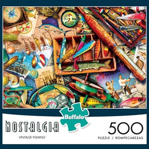 Buffalo Games (3744) - Aimee Stewart: "Vintage Fishing" - 500 pezzi