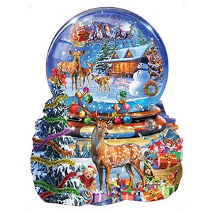 SunsOut (97182) - Adrian Chesterman: "Christmas Snow Globe" - 1000 pezzi