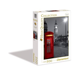 Clementoni (30263) - "London Phone Box" - 500 pezzi