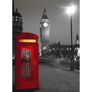 Clementoni (30263) - "London Phone Box" - 500 pezzi