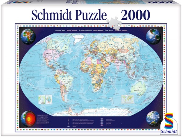 Schmidt Spiele (57041) - "Our World" - 2000 pezzi