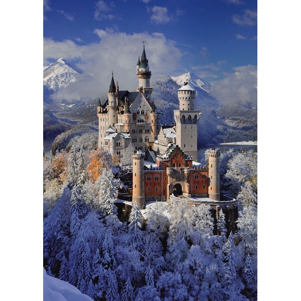 Piatnik (542244) - "Castle of Neuschwanstein" - 1000 pezzi