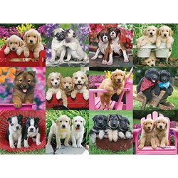 Ravensburger (14659) - Keith Kimberlin: "Puppy Pals" - 500 pezzi
