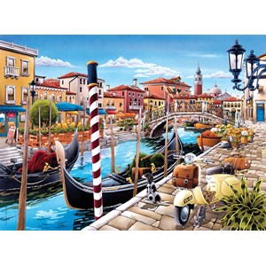Clementoni (35026) - "Venetian Lagoon" - 500 pezzi