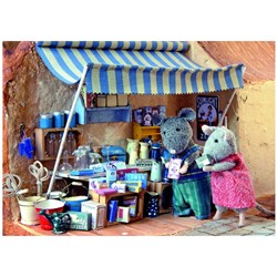 Heye (29659) - Karina Schaapman: "Mouse Mansion, Market Stand" - 1000 pezzi