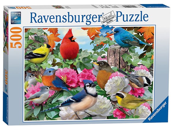 Ravensburger (14223) - Howard Robinson: "Garden Birds" - 500 pezzi