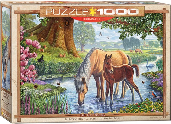 Eurographics (6000-0976) - Steve Crisp: "The Fell Ponies" - 1000 pezzi