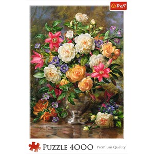Trefl (45003) - "Flowers for the Queen Elizabeth" - 4000 pezzi