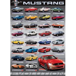 Eurographics (6000-0698) - "Ford Mustang Evolution" - 1000 pezzi