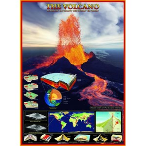 Eurographics (6000-2998) - "The Volcano" - 1000 pezzi