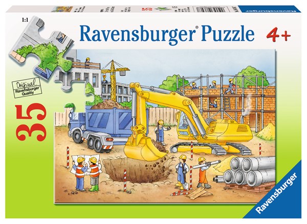 Ravensburger (08646) - "Busy Builders" - 35 pezzi