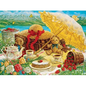Cobble Hill (52089) - Janet Kruskamp: "Teddy Bear Picnic" - 500 pezzi