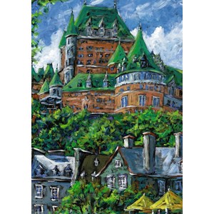 Ravensburger (19532) - "Chateau Frontenac, Québec" - 1000 pezzi