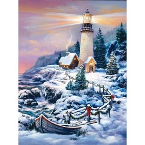 SunsOut (49152) - "Christmas Lighthouse" - 1000 pezzi