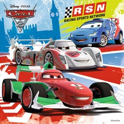 Ravensburger (09281) - "Cars 2: Worldwide Racing Fun" - 49 pezzi