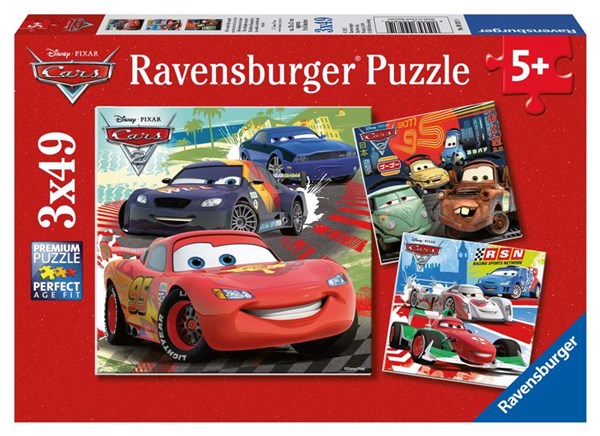 Ravensburger (09281) - "Cars 2: Worldwide Racing Fun" - 49 pezzi