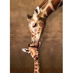 Eurographics (6000-0301) - "Giraffe Mother's Kiss" - 1000 pezzi