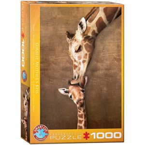 Eurographics (6000-0301) - "Giraffe Mother's Kiss" - 1000 pezzi