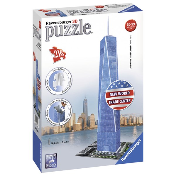 Ravensburger (12562) - "One World Trade Center NY" - 216 pezzi
