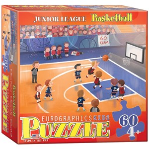 Eurographics (6060-0495) - "Junior League Basketball" - 60 pezzi