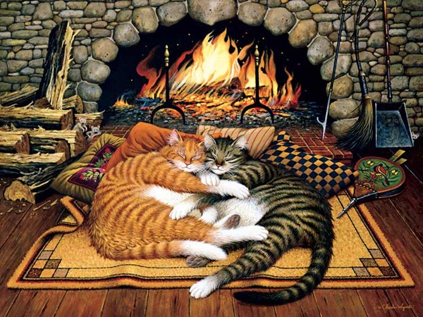 Buffalo Games (17076) - Charles Wysocki: "All Burned Out" - 750 pezzi