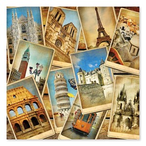 Melissa and Doug (9097) - "Postcards from Europe" - 1000 pezzi
