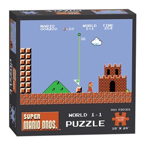 USAopoly (PZ005-488) - "Super Mario Bros. World 1-1" - 550 pezzi