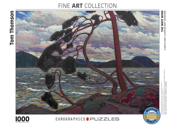 Eurographics (6000-0923) - Tom Thomson: "The West Wind" - 1000 pezzi