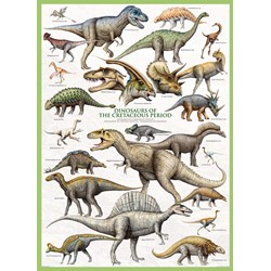 Eurographics (6000-0098) - "Dinosaurs Cretaceous" - 1000 pezzi