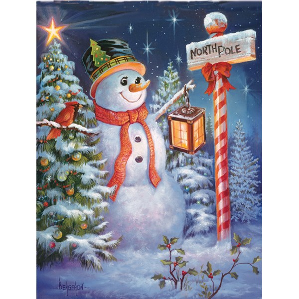 SunsOut (49130) - Sandra Bergeron: "North Pole or Bust" - 500 pezzi