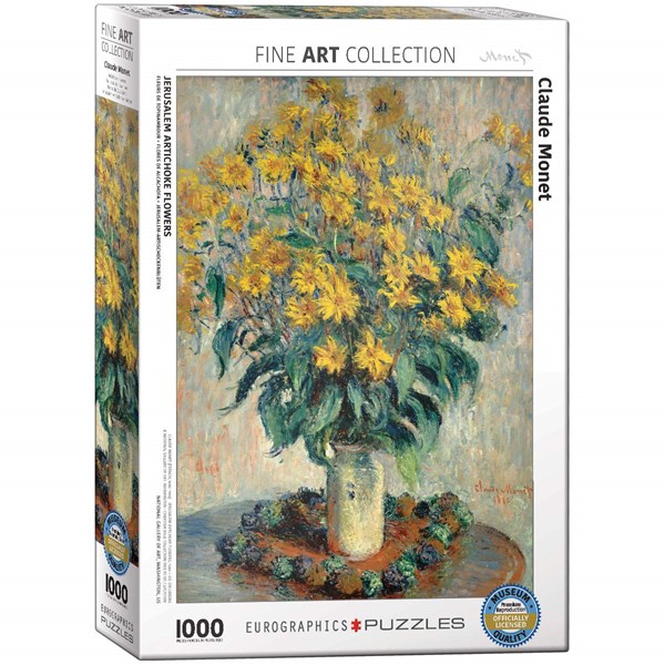 Eurographics (6000-0319) - Claude Monet: "Jerusalem Artichoke Flowers" - 1000 pezzi