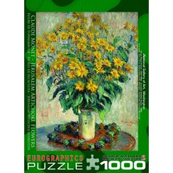 Eurographics (6000-0319) - Claude Monet: "Jerusalem Artichoke Flowers" - 1000 pezzi
