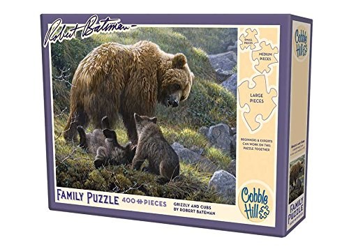 Cobble Hill (54584) - "Grizzly and Cubs" - 400 pezzi