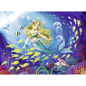 Ravensburger (10511) - "Little Mermaid" - 100 pezzi