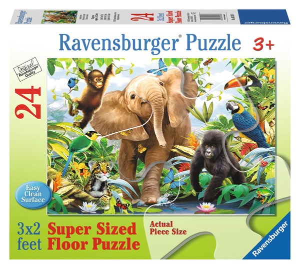 Ravensburger (05347) - Howard Robinson: "Jungle Juniors" - 24 pezzi