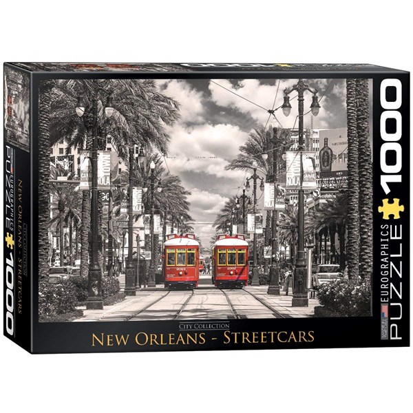 Eurographics (6000-0659) - "New Orleans, Streetcars" - 1000 pezzi