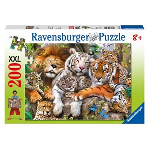 Ravensburger (12721) - "Big Cat Nap" - 200 pezzi